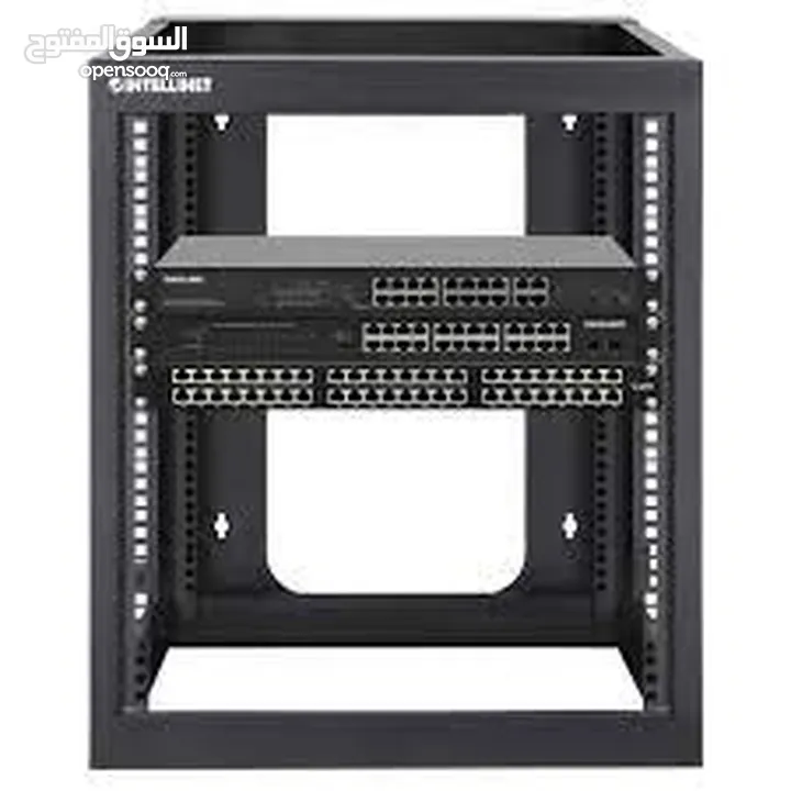 كبينة سيرفر انترنت باحجام متنوعة  وأفضل الاسعار Network Cabinet  من 4u to 42 u
