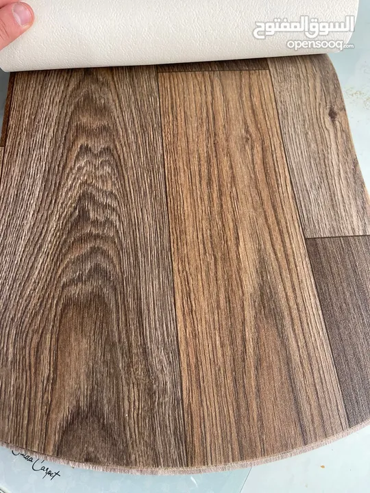 باركيه جلد بلجيكي pvc جلد ارضيات يناسب للبيت كاملاً ويعوض عن البلاط يوجد خدمة تركيب ضمن كادر مختص