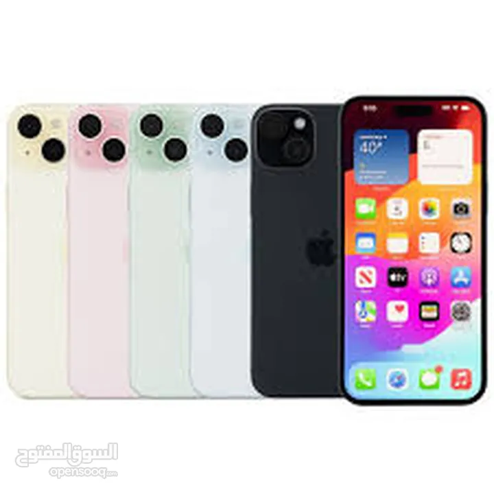 Iphone 15 plus  شرق اوسط مكفول لمدة عام من تاريخ الشراء