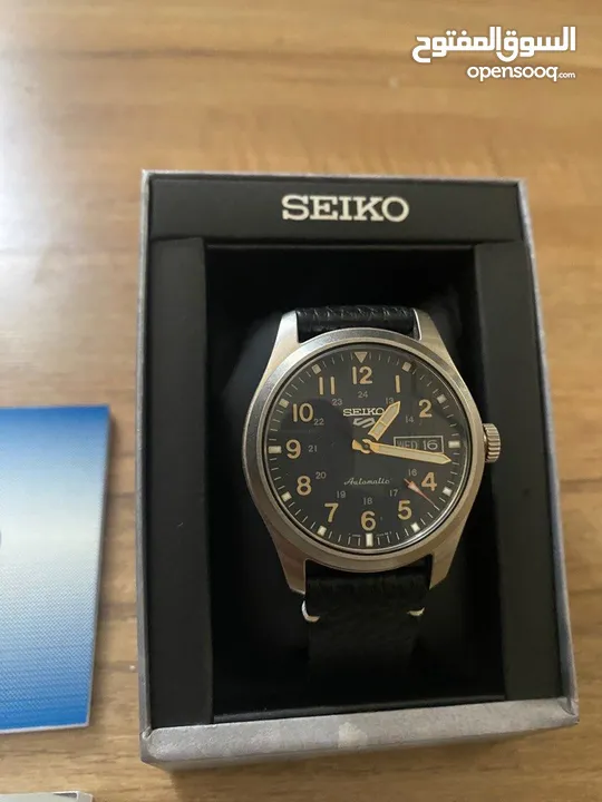 The new automatic Seiko 5 watch brand new model2023