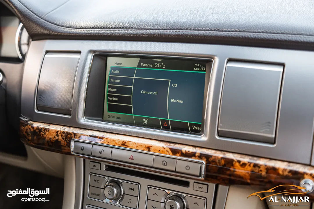 Jaguar XF 2007  السيارة وارد الشركة و بحالة ممتازة جدا