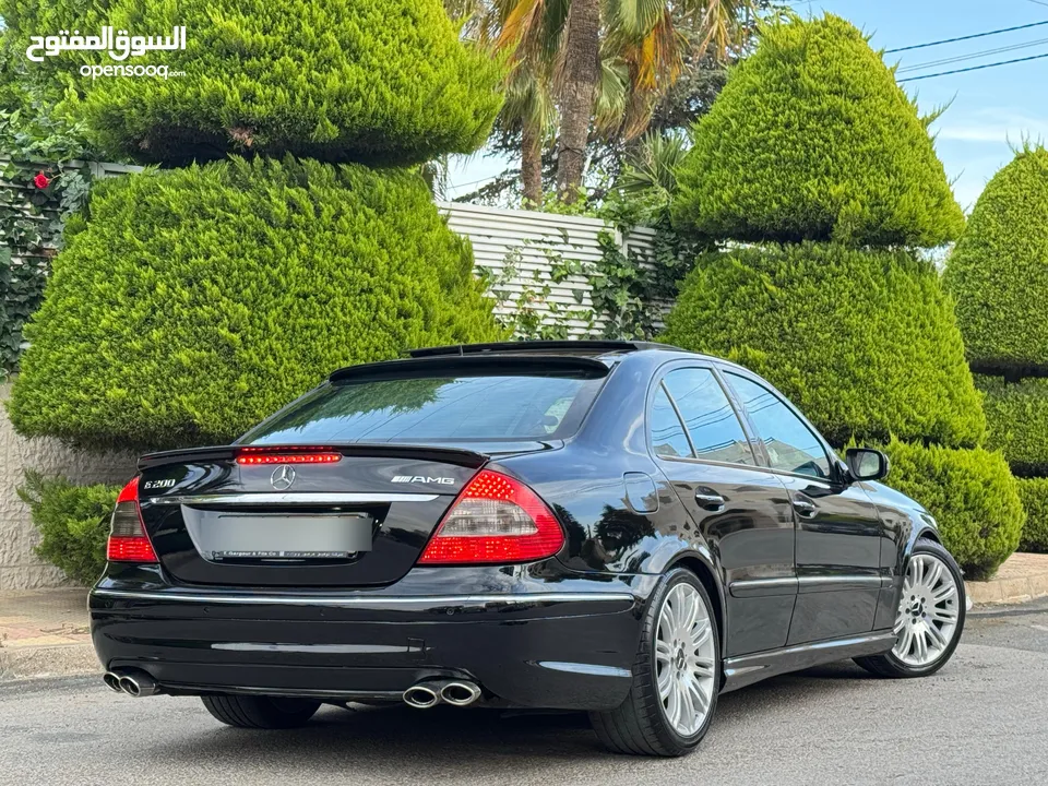 Mercedes Benz Avantgarde E   بحالة ممتازة فحص كامل مميزة جدا200 W211