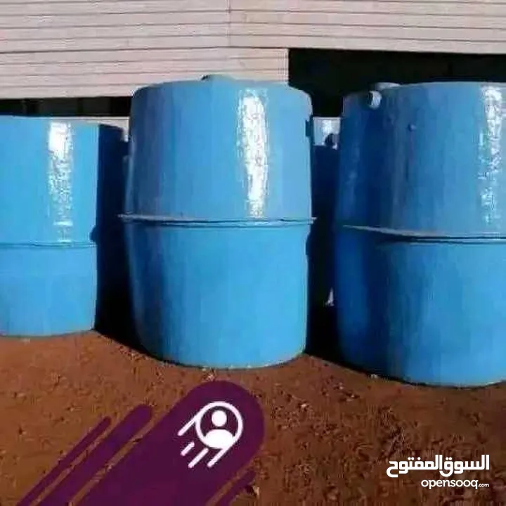 خزانات المياه من الفايبر قلاص الماليزي +السابتك تانك الماليزي الجاهزه