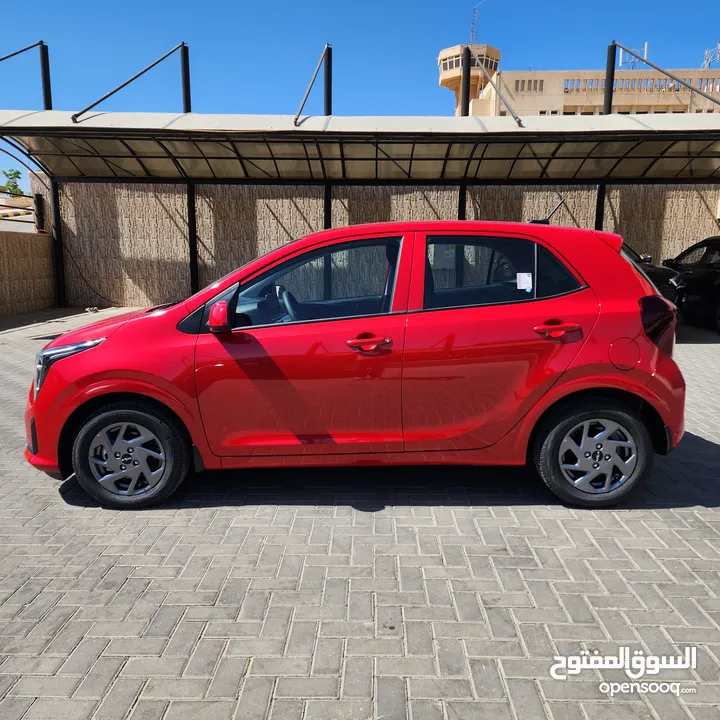 Kia Picanto 2024 الجديده كلياً- كفالة الوكيل الرسمي 5 سنوات وعقد صيانة 30,000 كم زيوت وفلاتر