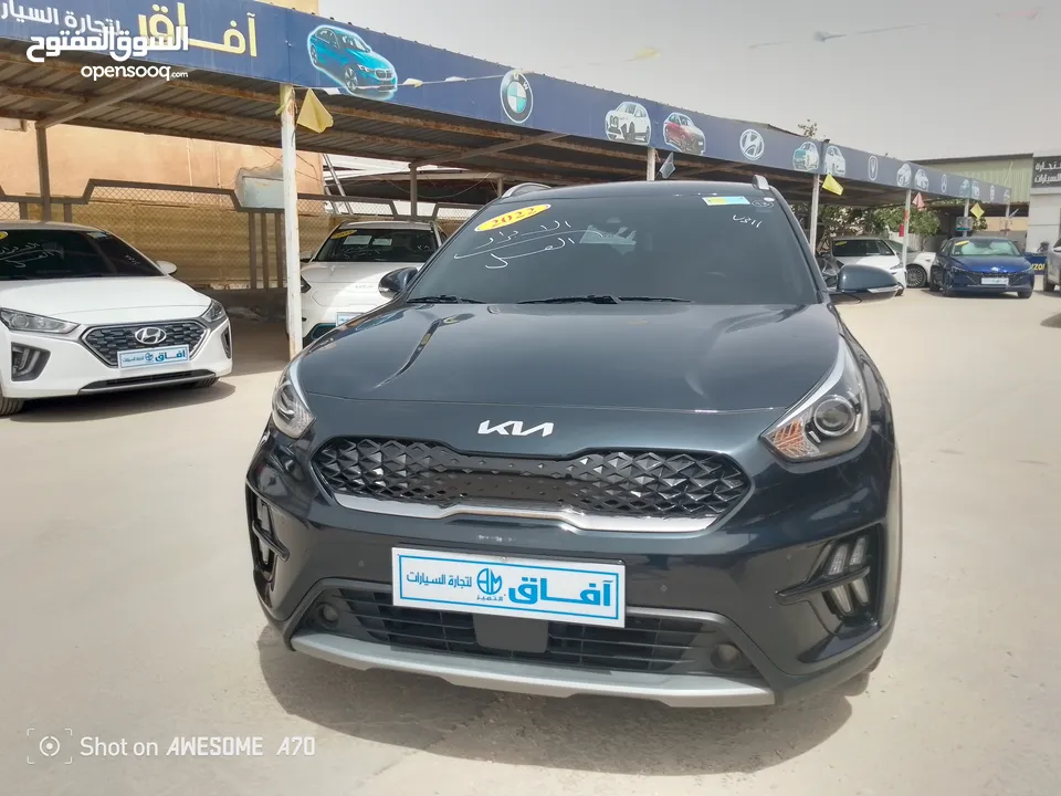 كيا نيرو 2022 هايبرد فل عدا فتحه عداد 22 ألف كم اوتوسكور 87 A واردكوريا للإعفاءات الجمركية أو الجمرك