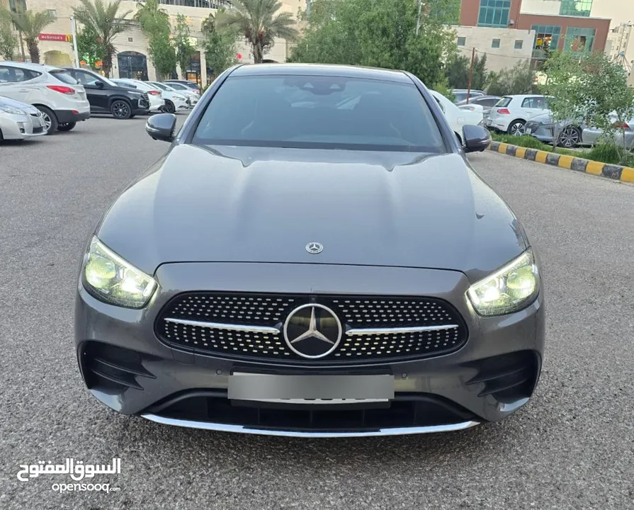 مرسيدس E350 2022 فل الفل أعلى صنف فحص كامل جمرك جديد