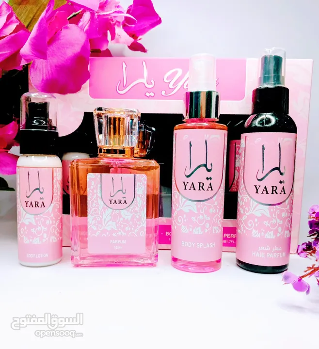 للعطر لغة خاصة تربك القلب أحيانًا * عطر يارا 100 مل * عطر شعر يارا   * سبلاش يارا  * لوشن يا