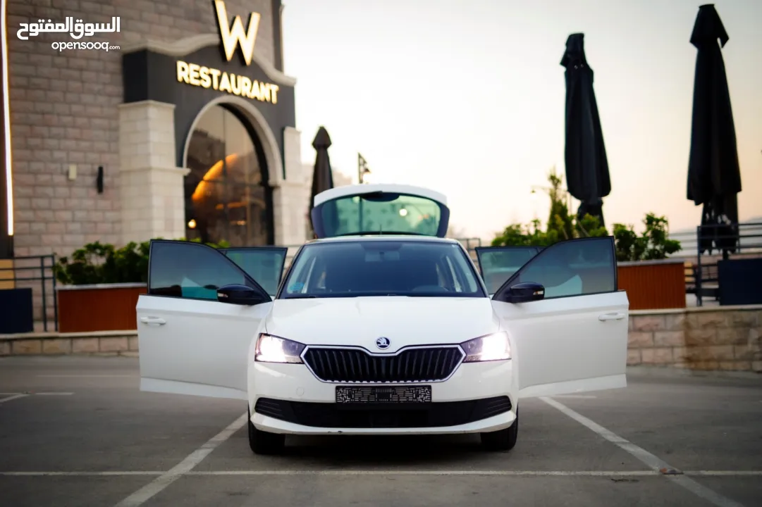 Skoda Fabia 2021  ترخيص 2020  سكودا فابيا  اوتوماتيك