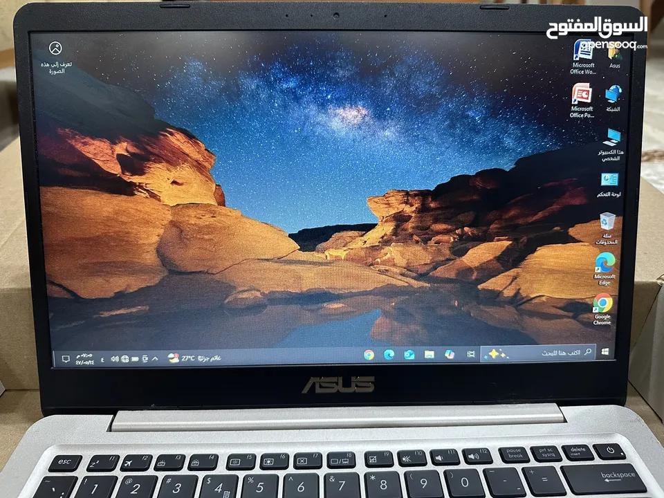 لابتوب asus معالج i5 جيل ثامن كيبورد مضيء سعرر حررق