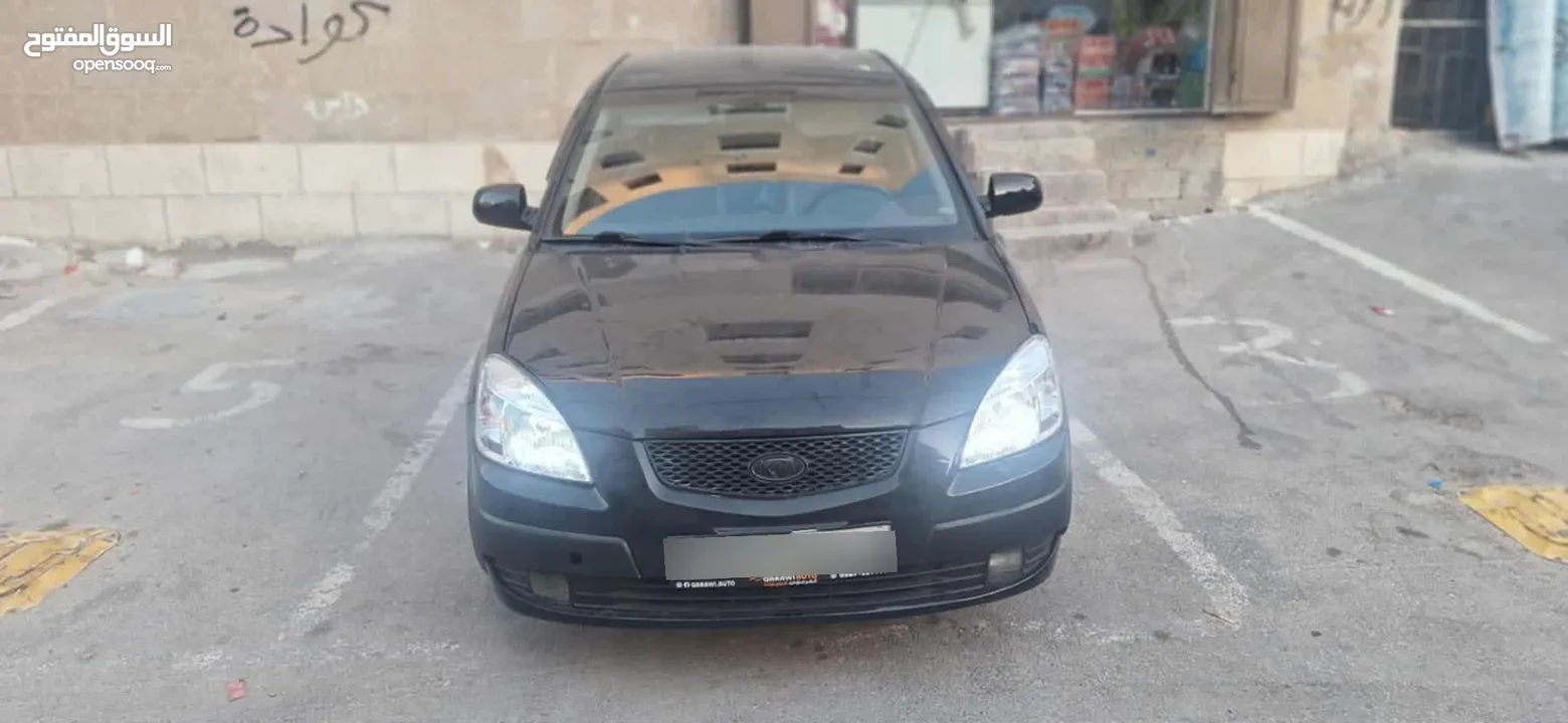 كيا برايد 2008 اوتومات ماطور 1600 السبارة ممتازة جدا اقتصادية جدا منفوضة بالكامل.