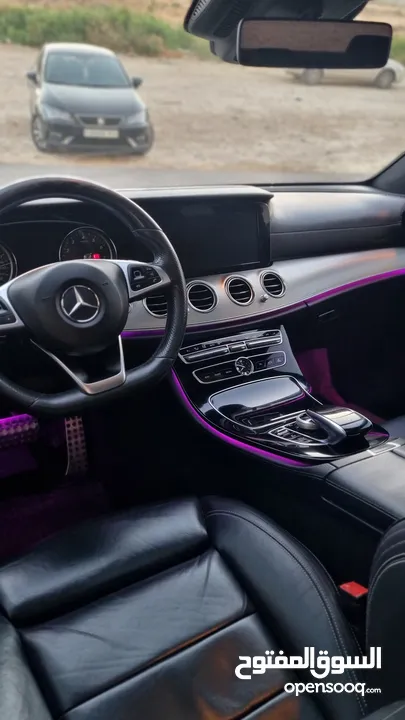 Mercedes Benz E200- AMG Full option دهان شركة فل اوبشن مميزة جدا جدا