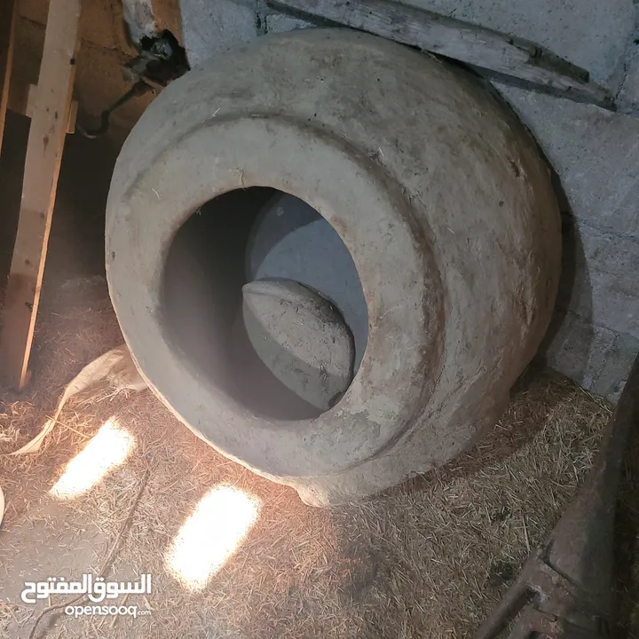 فرن طابون مصنوع من الطين