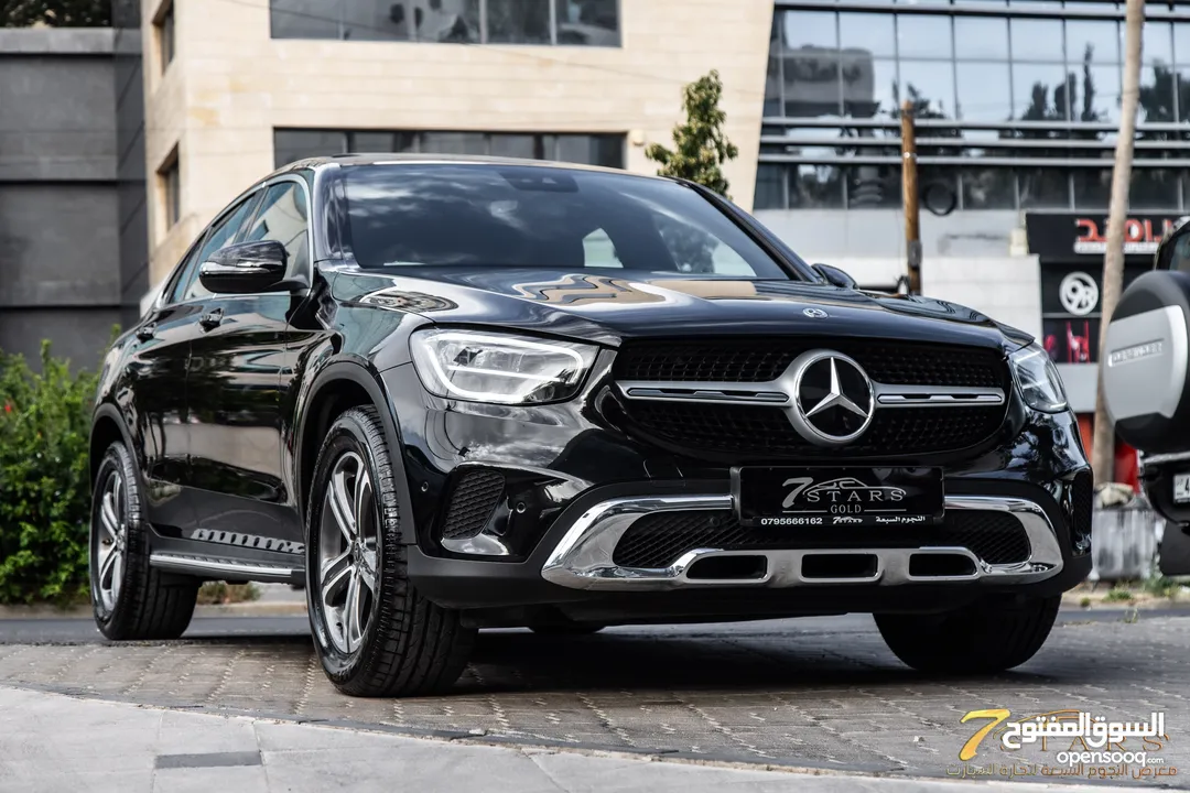 Mercedes Glc200 Mild hybrid 2020 4matic Coupe    السيارة وارد المانيا و قطعت مسافة 82000 كم فقط
