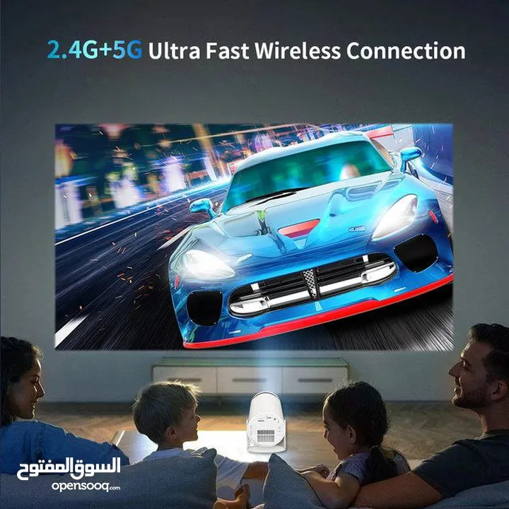 بروجكتر وجهاز عرض ألعاب ULTRA PRO جهاز محمول يجمع بين وحدة تحكم ألعاب و جهاز عرض،