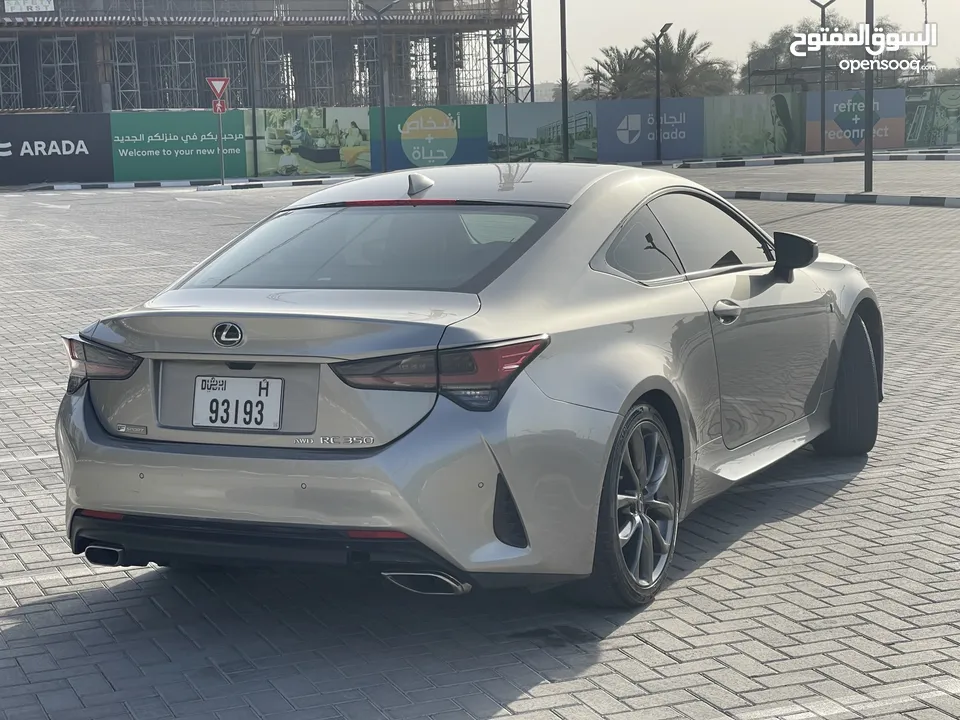 Lexus RC 350 F Sport Platinum 2019