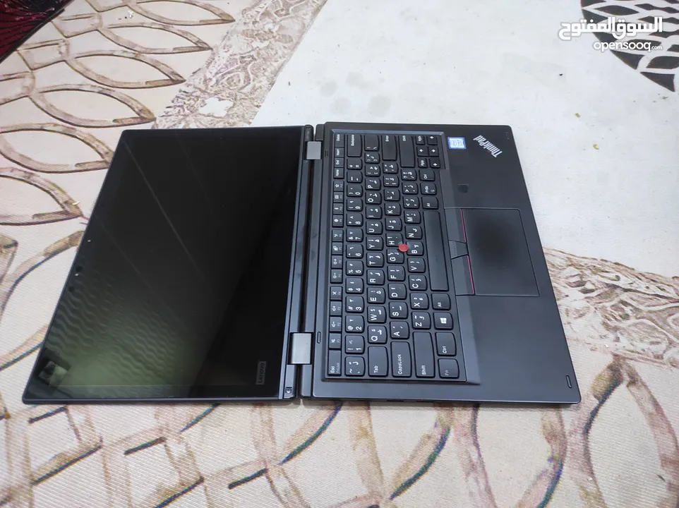 شاشه لمس قلاب 360 درجه lenovo l390 i5 جيل الثامن