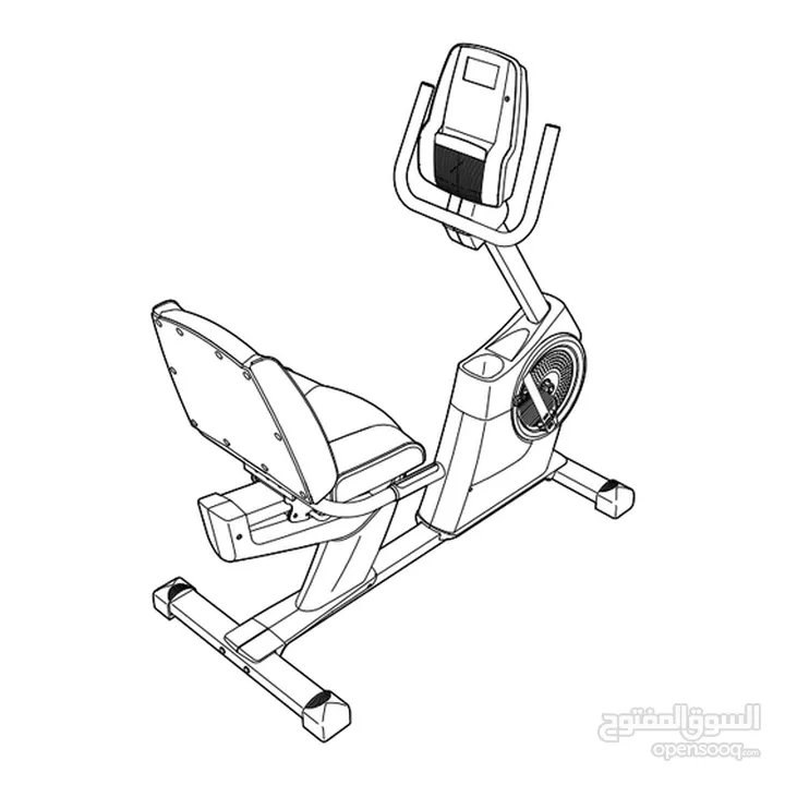 جهاز تمارين دراجة ثابتة NordicTrack GXR 4.2 – بحالة ممتازة