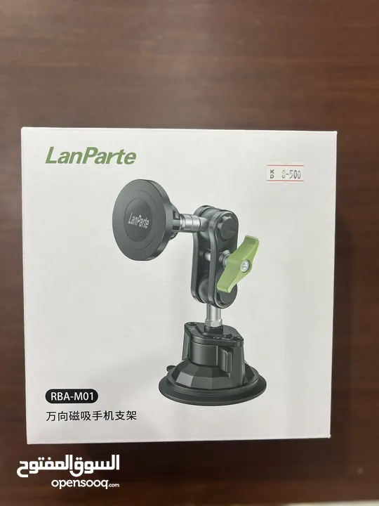 Lanparte RBA-M01 Magsafe Strong Magnetic Phone Holder with Suction Cup Mount