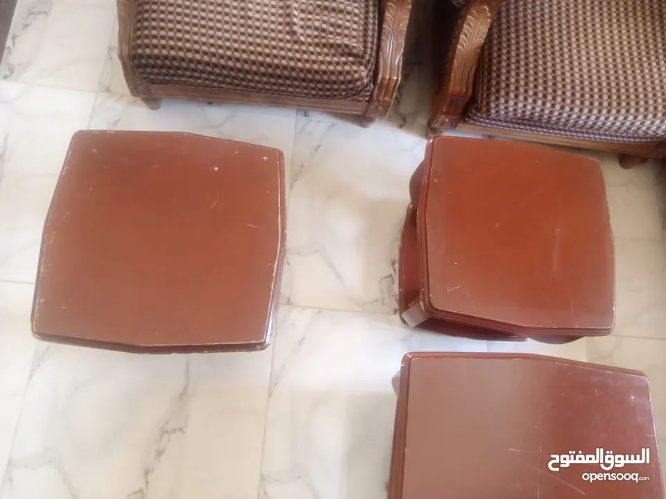 طقم كنب مع سجاد