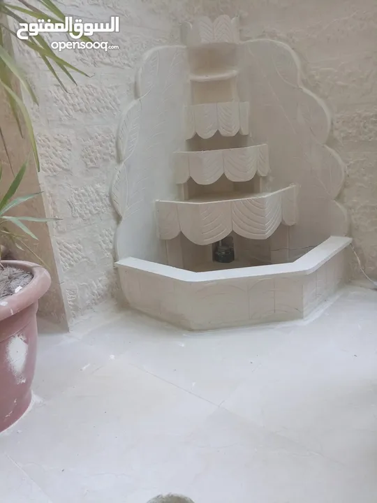 نوافير وشلالات وباربيكو وجميع انواع ديكورات الحجر الطبيعي  العنوان الزرقاء الجديده