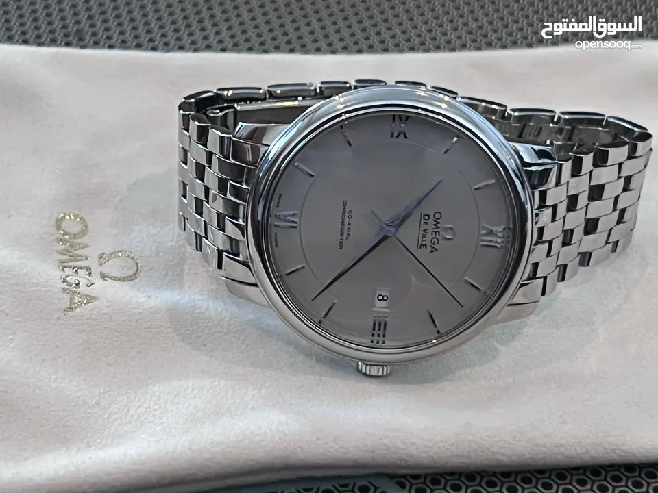 Sale!!Rare!! Omega DeVille Prestige Co-Axial Chronometer Bought in USA With Box & Certified Card
