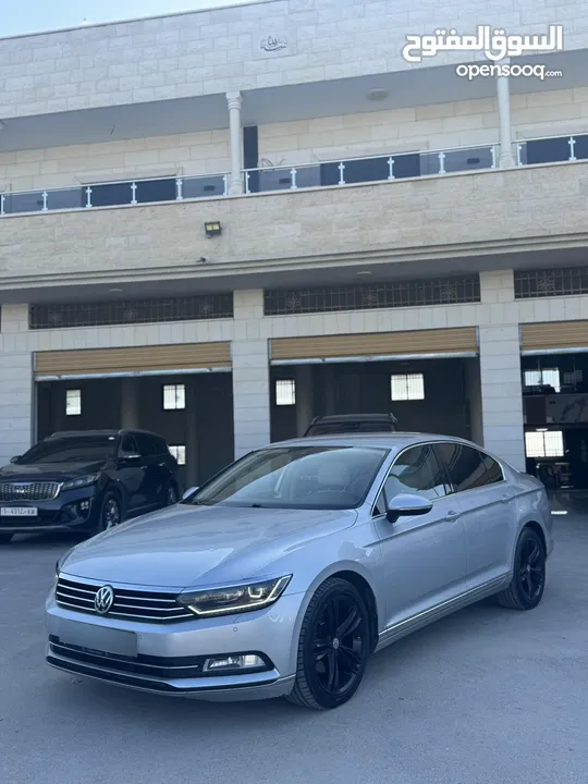الحبة المميزة  PASSAT 2017 high line  فل إضافات مسكر عدا الفتحة ++ عرابه جنين