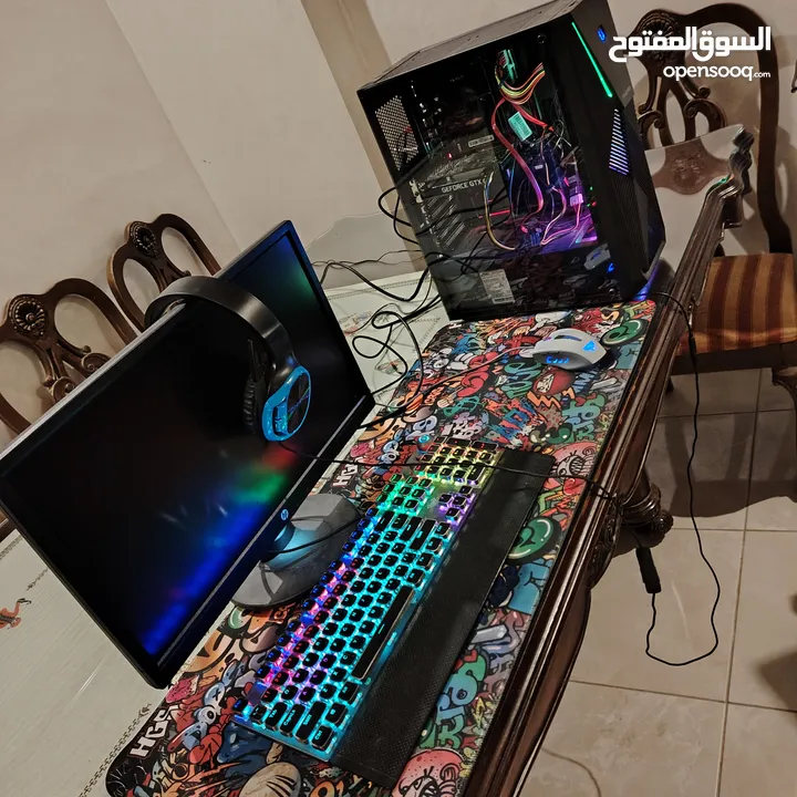PC Gaming    كمبيرتر العاب ممتاز و نظيف  و السعر انظف