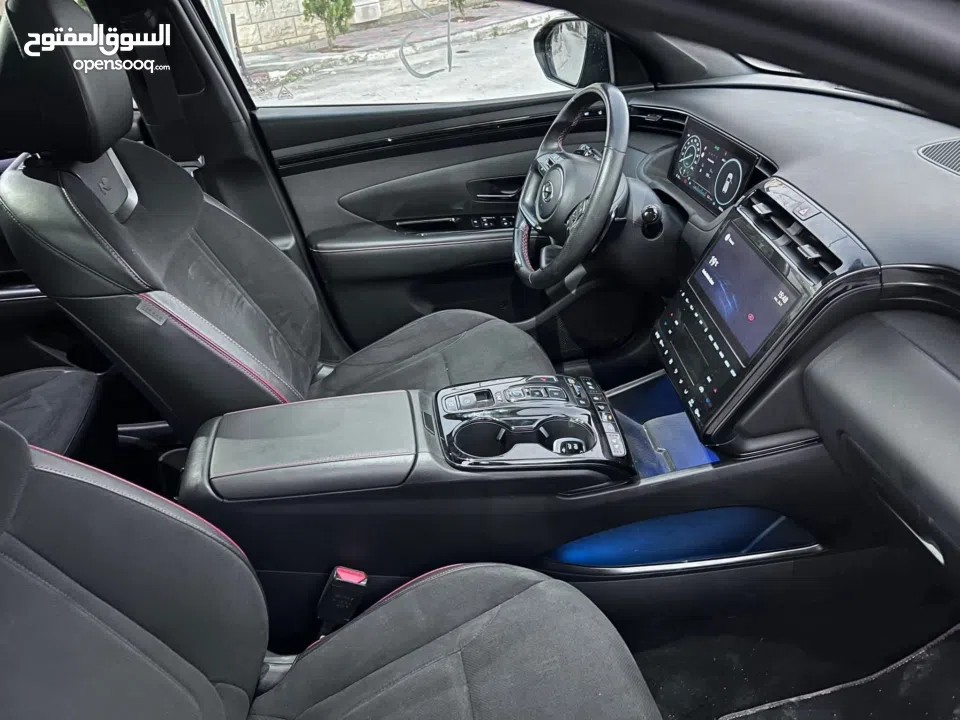 توسان هايبرد2023 دفع رباعي4 \4 بانوراما فتحه تقف فل الفل اضافات(  hybrid plug-in N-Line )