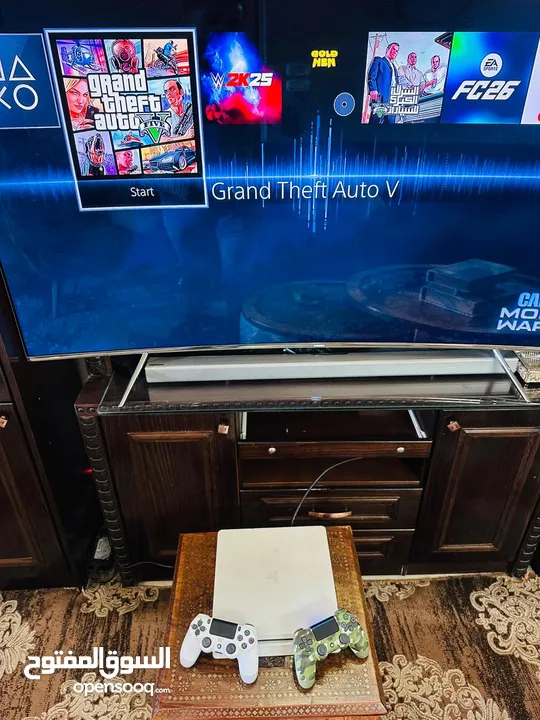 Playstation 4 Slim  بلاستيشن 4 مهكر