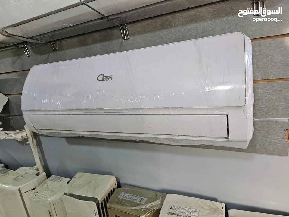 مكيف 1 طن مستعمل بحالة الوكاله  REYX مصنع ميديا فل انفيرتر توب نضافه شامل التركيب