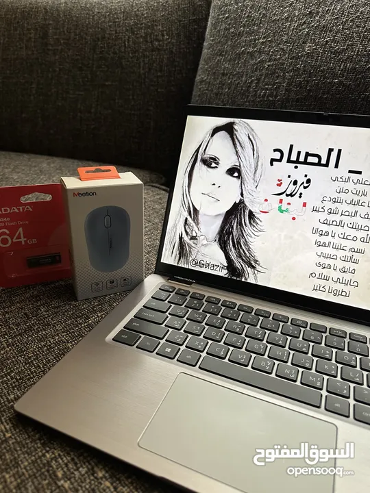 Dell latitude 7410 2 in 1  Core i7-10th Gen بقلب 360 درجة وبصير تابلت وبطارية جبارة وشاشة لمس