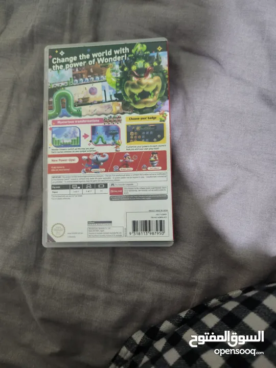 لعبة نينتندو سويتش super Mario Wonderنينتندو سويتش مع كينترولار