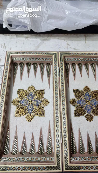 Selling all kinds of Iranian inlaid backgammon boards, first class and the highest quality