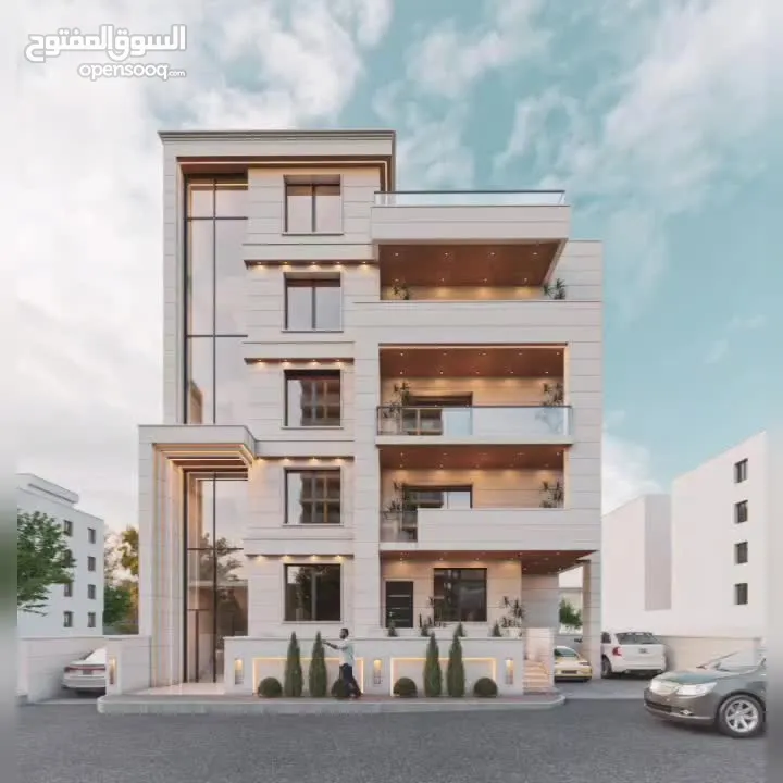 شقق طابقية 4 غرف نوم مساحة 200 متر