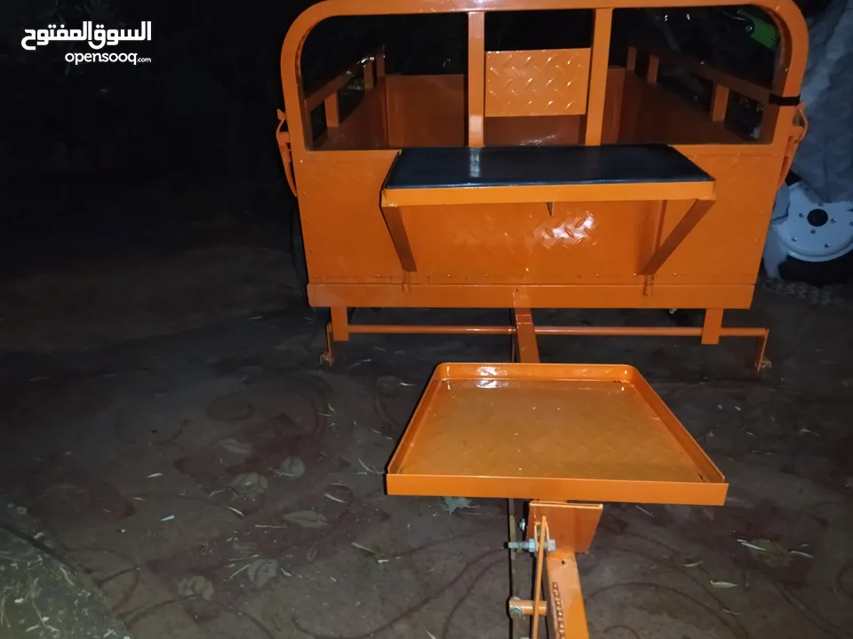 ترولية فرامة شبه جديدة استخدام يومين