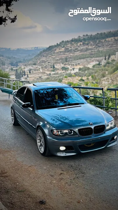 BMW 325 دبدوب اصل M كت M اصلي إمكانية البدل وإمكانية البيع دفعة وشيكات
