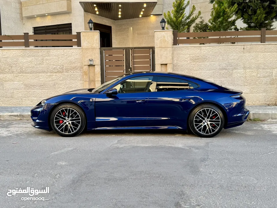Porsche Taycan 4s 2020 ( Special Order ) وارد المانية ، فحص كامل بدون حوادث ، جمرك جديد