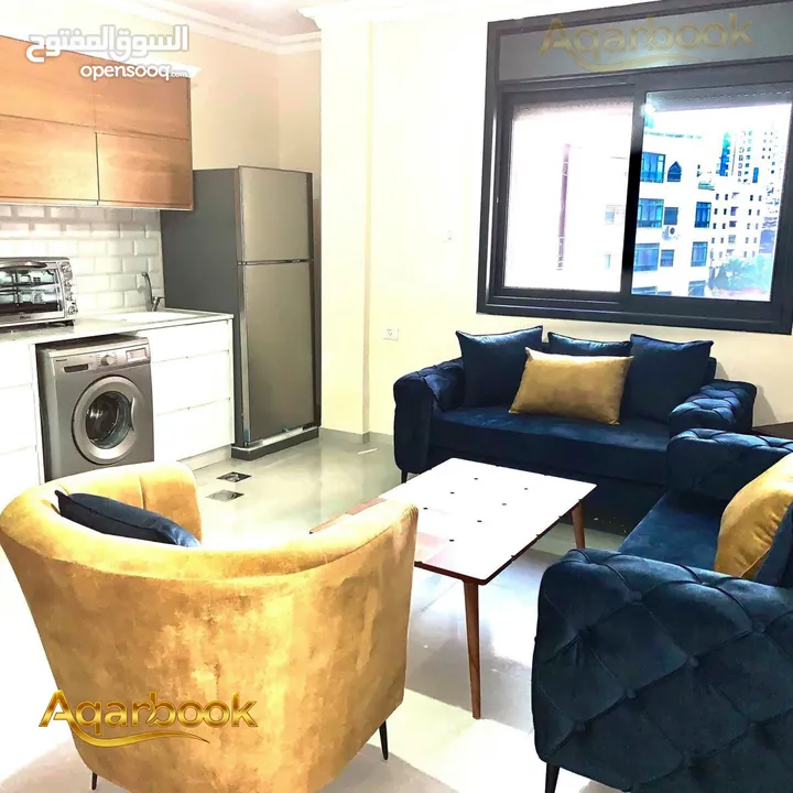 استوديو مفروش للإيجار الارسال _قرب مفروشات الرونق