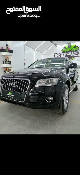 اودي Audi Q5 2015 وارد نقل/ فحص كامل 7 جيد / بحاله فوق الممتازه