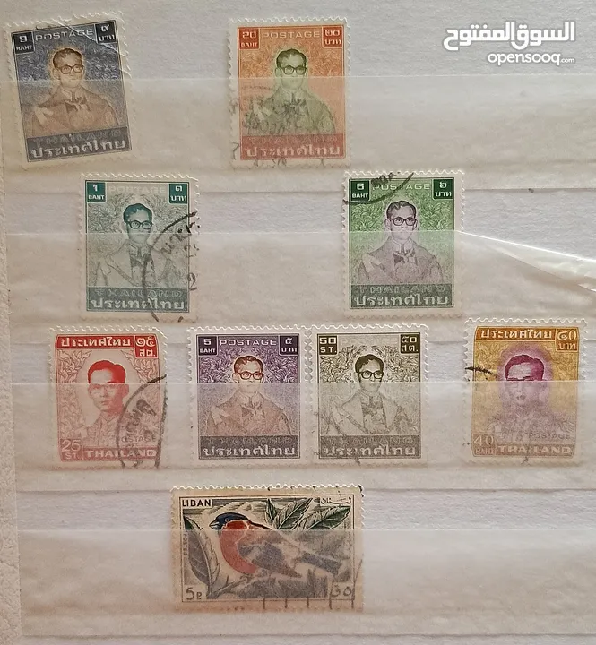 طوابع قديمة للبيع بنص ديناااار فقط