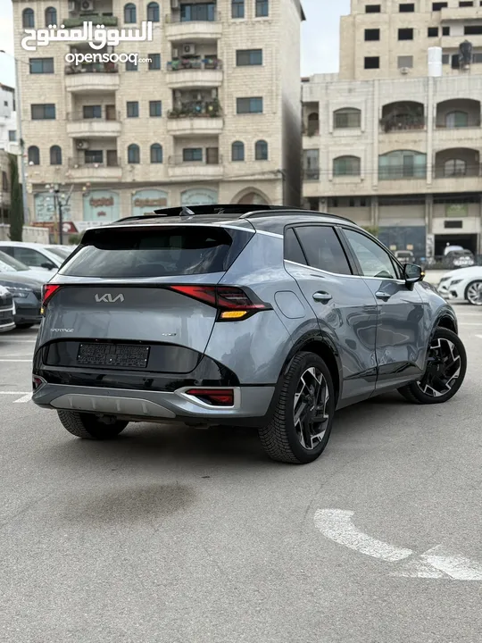 كيا سبورتاج GT Line ترخيص 2022 محرك 1600 هايبرد plug in/يقطع على الشحنه 65 كيلو متر  271 حصان