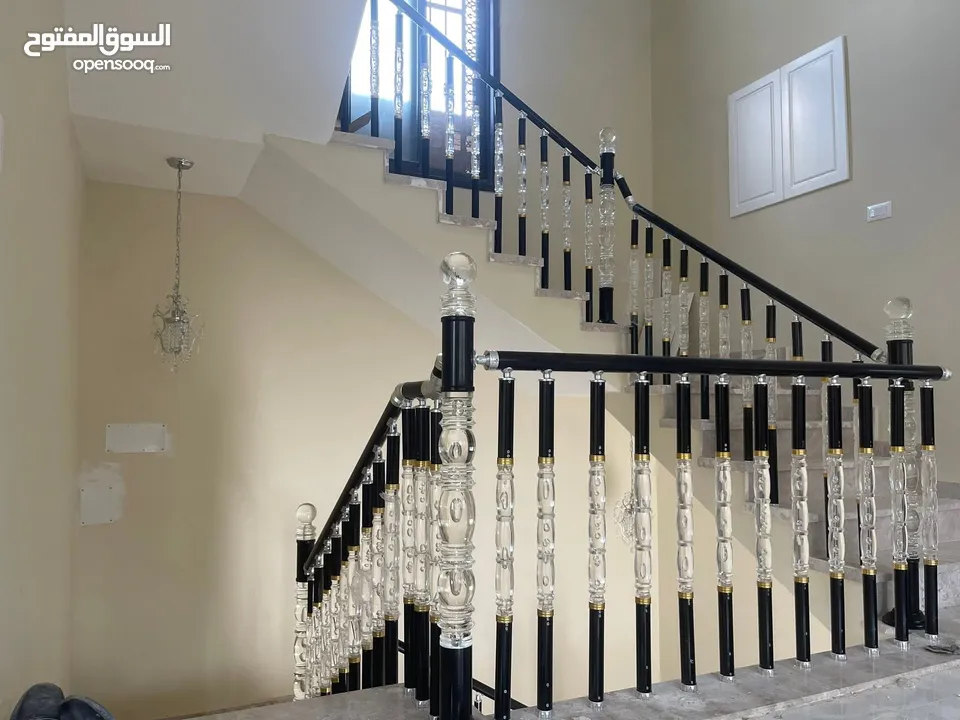 درابزينات المنيوم واستانلس مع ضمان 25سنة