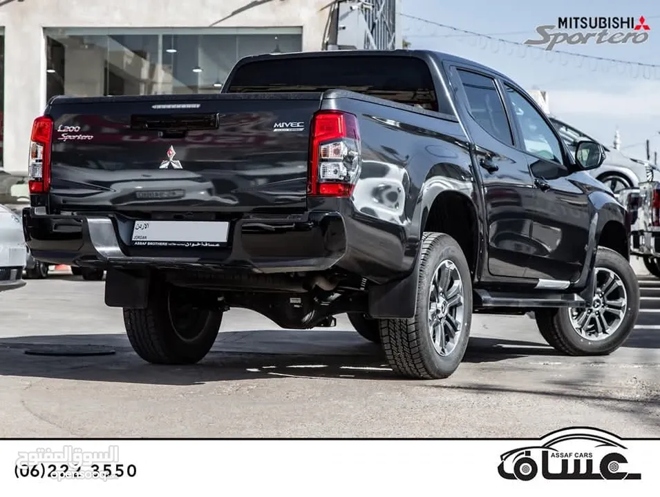 لمحبين البكبات الشبه زيرو   Mitsubishi Sportero 2023 Mark 1 black edition   البكب بحالة الزيرو