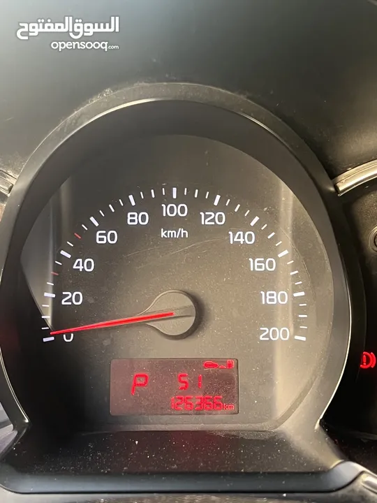 Kia picanto وارد شركة 2 جيد خلفي