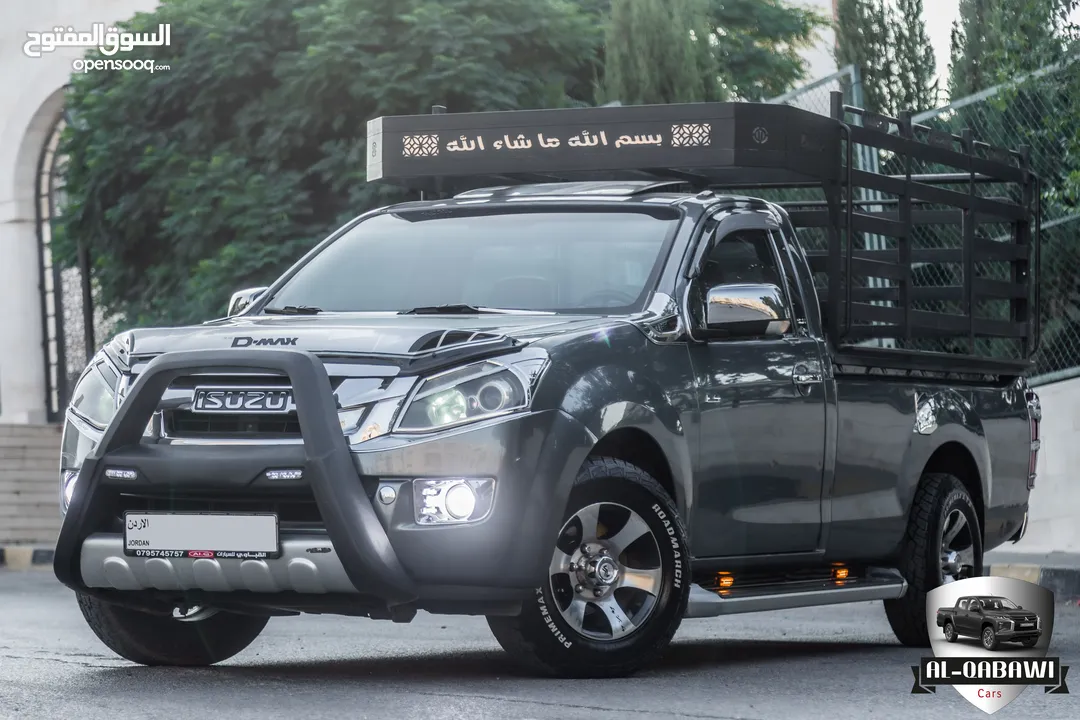 Isuzu D-Max 2014 Ls 4x2 ( كابينة )   البكب بحالة ممتازة جدا