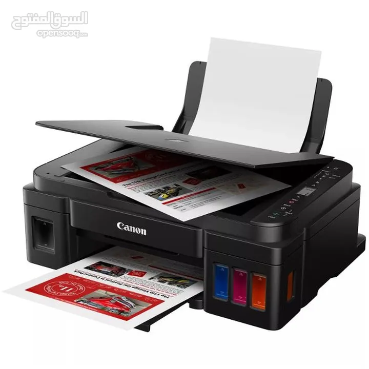 متوفر طابعة كانون طباعه ونسخ و سكان كانون Canon printer G3410 Print Scan Copy