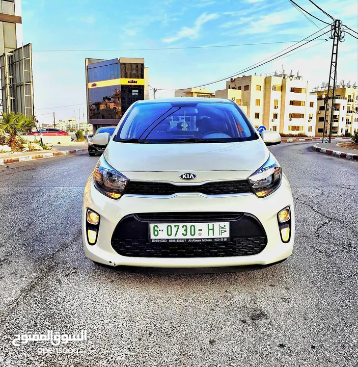 كيا بكانتو 2020 عداد قليل 39 دهان الشركه بل كامل