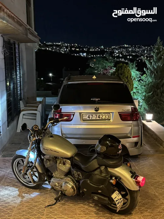 Harley sportster XL883 L بحالة الوكاله وصيانة الشركه