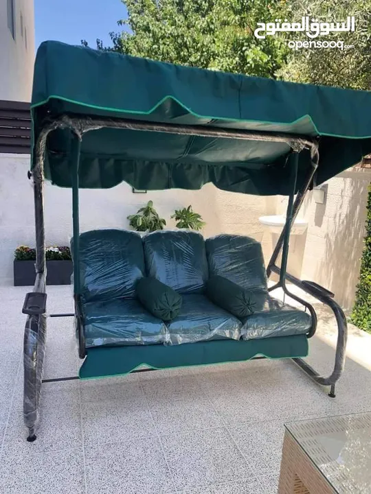كنب رتان يتوفر خماسي 120 ويتوفر سباعي 170