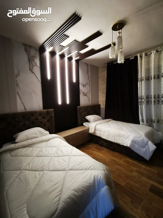 للايجار (اليومي/الاسبوعي) شقة فاخرةمفروشة جديدة في #الصويفيه.. اثاث فاخر / 2 نوم